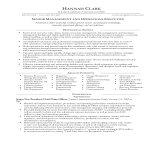 template topic preview image Operations Manager Resume