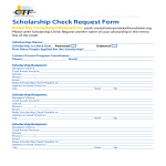 template topic preview image Scholarship Check Request Form