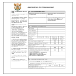 Basic Job Application Form gratis en premium templates