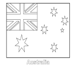 template topic preview image Colorsheet Flag Australia