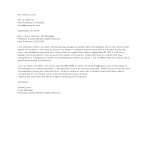 Formal Emergency Leave Letter gratis en premium templates