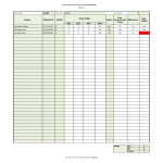 template topic preview image Class roster template worksheet excel