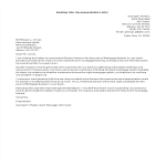 Banking Jobs Recommendation Letter gratis en premium templates