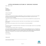 Formal Grievance Letter gratis en premium templates