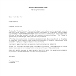 template topic preview image Advisory Board Appointment Letter