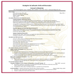 template topic preview image Sample Graduate School Resume