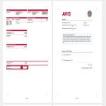 Avis Receipt gratis en premium templates