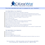 template topic preview image Cruise Vacation Checklist