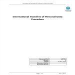 GDPR International Transfers Personal Data Process gratis en premium templates