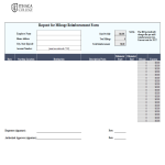 template topic preview image Reimbursement form Excel template
