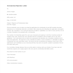 Heartfelt Scholarship Rejection Letter by Donor gratis en premium templates