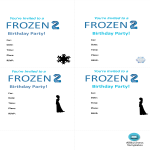 Frozen Birthday Invitations gratis en premium templates