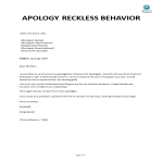 Apology Letter gratis en premium templates