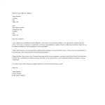 Job Recommendation Letter For A Friend gratis en premium templates