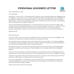 Goodbye Letter To Boyfriend gratis en premium templates