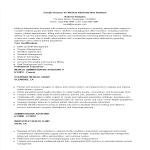 Sample Resume For Medical Administrative Assistant gratis en premium templates