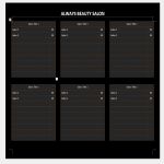 Hair Salon Price List Black color gratis en premium templates