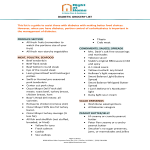 template topic preview image Printable Diabetic Grocery List