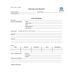template topic preview image Loan Application Review Form