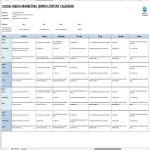 template topic preview image Social Media Calendar template Google Sheets