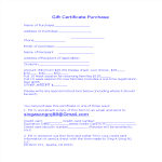 Business Gift Certificate Word gratis en premium templates