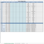 Printable Bowl Game Schedule gratis en premium templates