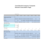 Cost Analysis Xls gratis en premium templates