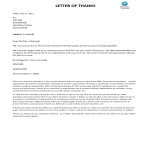 template topic preview image Letter of Thanks