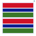 template preview imageGambia Flag