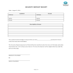 template topic preview image Security Deposit Receipt
