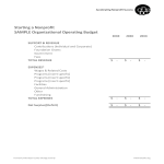 template topic preview image Nonprofit Operating Budget