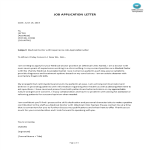 Medical Doctor with Experience Job Application Letter gratis en premium templates