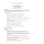 template topic preview image Senior Administrative Assistant Resume