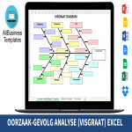 Visgraatdiagram gratis en premium templates