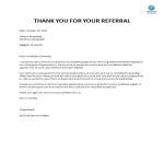 template topic preview image Thank you for your referral