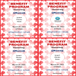 Benefit flyer template gratis en premium templates