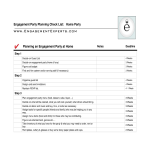 template topic preview image Engagement Party Checklist