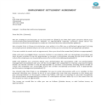 image Settlement Agreement Offer Letter