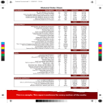 Material Order Sheet gratis en premium templates