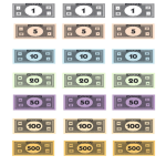 Monopoly Money template gratis en premium templates