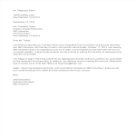 Formal Resignation Letter With 30 Days Notice gratis en premium templates