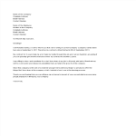 Intent Letter For Employment gratis en premium templates