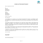 Cover Letter Receptionist gratis en premium templates