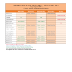 template topic preview image Fitness Therapy Schedule