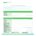 template topic preview image Work Experience Reference Letter From Employer