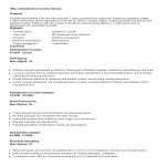 template topic preview image Office Administration Executive Resume