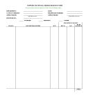Blank Supply Order Request Form gratis en premium templates
