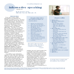 template topic preview image Informative Speech Outline For Podium Speaker