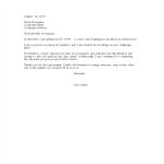 template topic preview image Basic Retail Resignation Letter
