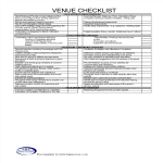 template topic preview image Printable Venue Checklist